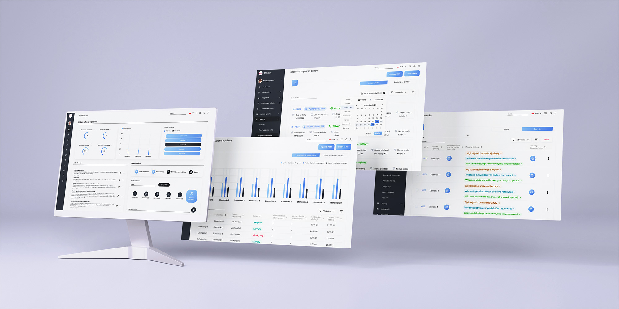 QMS - Admin Panel